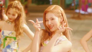 Alcohol free by Twice but Only Sana,Momo,jihyo and mina in the chorus.