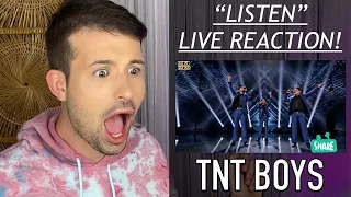 TNT BOYS REACTION // “LISTEN” @ THE WORLD’S BEST // THE PERFECT TRIO?!