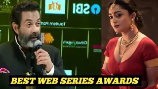 Bobby Deol gets the best award of the web series