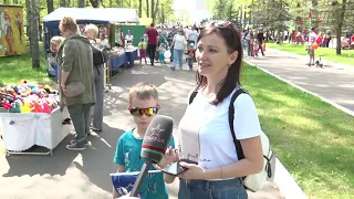 Новополоцкий парк культуры и отдыха открыл весенне-летний сезон (01.05.2024)