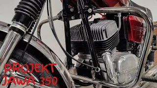 PROJEKT JAWA 350/634-7 - motor, přední část, vape