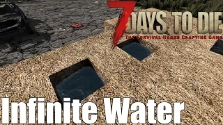 7 Days to Die Infinite Water Trick/Exploit (Alpha 15)