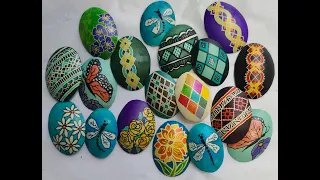 Pysanky Challenge - Writing Pysanky on Eggs with VERY large holes - Part 2