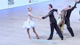 Armen Tsaturyan - Svetlana Gudyno RUS | Rumba | WDSF World Championship Latin 2018 | DanceSport.Ru