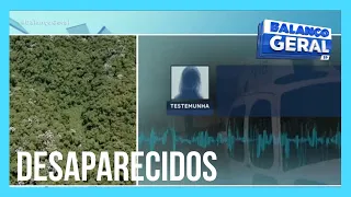 Moradora diz ter visto helicóptero voando baixo e acredita ser a aeronave desaparecida