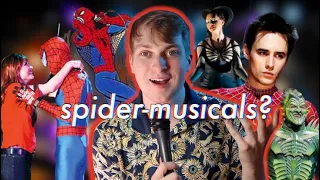 weird spider-man musicals