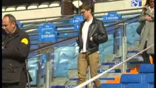 Zac Efron a Santiago Bernabéu-stadionba látogatott