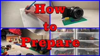 How to Prepare for a Lego Stop Motion: Behind the Scenes