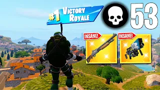 53 Elimination Solo Vs Squads "Build / ZeroBuild" Wins Full Gameplay (NEW Fortnite Chapter 5!)