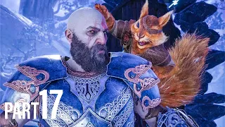 GOD OF WAR RAGNAROK PS4 Gameplay Walkthrough Part 17 - RATATOSKR THE SQUIRREL (FULL GAME)