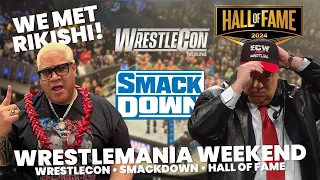 Wrestlecon 2024, Smackdown & Hall of Fame Vlog | Wrestlemania Roadtrip