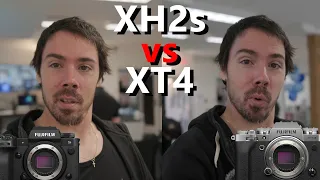 Fuji XH2s vs XT4: Watch Before "Upgrading"