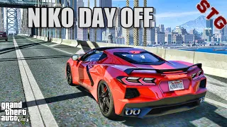 TAKING THE DAY OFF| NIKO| #20 (GTA 5 MODS)