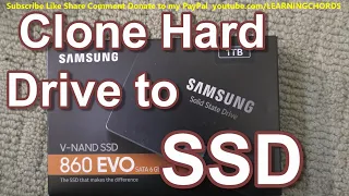 How To Clone migrate Your Operating System Drive To A Samsung SSD Using Samsung's Migration Software