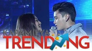 James and Nadine sing Closer