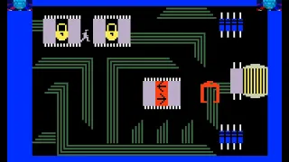 Intellivision Game - Tron: Maze -A -Tron (1981 Matell Electronics/Disney)