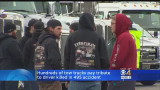 Hundreds Pay Tribute To Tow Truck Driver Killed In 495 Crash