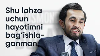 Shu lahza uchun hayotimni bag'ishlaganman