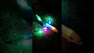 Airplane with light & music