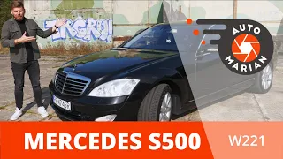 Mercedes S500 W221 - porządny Merc na przecenie - AutoMarian Modern Era #33