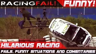 FUNNY RACING 2! Best of Fails, Hilarious Situations and Commentaries of 2017-2022 Compilation