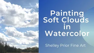 Painting Soft Clouds in Watercolor