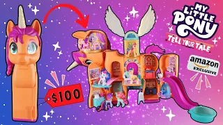 💸😲I Spent $100 So You Don't Have To! My Little Pony Sunny's Pony-to-Playset Reveal! #friendchip