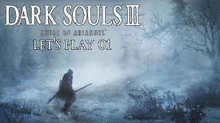 Dark Souls 3: Ashes of Ariandel - Let's Play Part 1: The Painted World of Ariandel