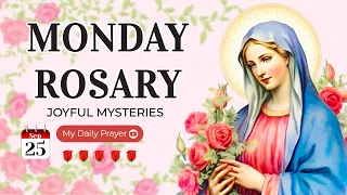 THE ROSARY TODAY❣️JOYFUL  MYSTERIES❣️SEPTEMBER 25, 2023 HOLY ROSARY MONDAY | PRAYER STEP BY STEP