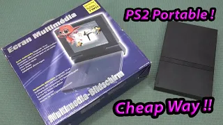 Making The Playstation 2 Portable CHEAP in 2023  😄 ... The Old Retro Way 🙌