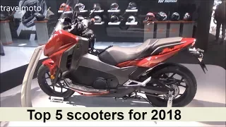 The Top 5 scooters for 2018