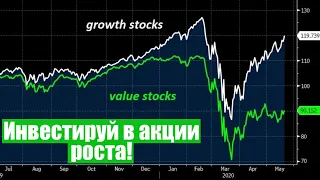 Инвестируй в акции роста! Инвестиции в кризис, отказ от дивидендов