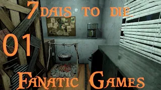 🔥7 Days to Die.Выживание#01.Одна жизнь.Первый день.