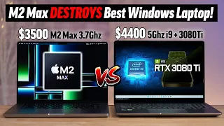 2023 16" MacBook Pro vs BEAST PC Laptop.. (I Didn't Expect This!)