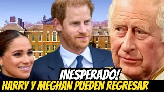 EL REY CARLOS ACABA de DEJAR Las PUERTAS ABIERTAS al PRÍNCIPE HARRY y MEGHAN Para Que REGRESEN HOY!