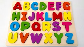 Best Learn ABC Puzzle | Preschool Learning Toy Video for Toddlers | Niki's Playhouse