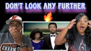 GREAT ENERGY!!!  DENNIS EDWARDS ft. SIEDAH GARRETT - DON'T LOOK ANY  FURTHER (REACTION)