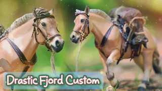 Making a Fjord Horse Drastic Custom! - Resculpt Model Horse Painting Tutorial