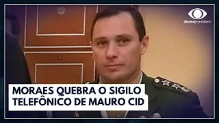 PF encontrou roteiro para golpe no celular de Mauro Cid | Jornal da Noite