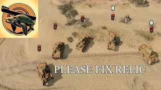 RELIC PLS FIX CARROS Company of Heroes 3 UKF 3V3 Gameplay