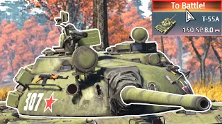 The T-55A EXPERIENCE | War Thunder