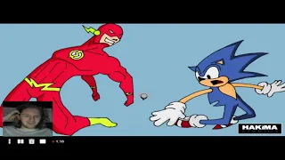 Saxton Hale The Kings of Hales 2 Reacts to Sonic Vs The Flash The Red Blue Blur (Part 1)