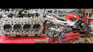 Honda CBR 600 F3, czerwony horror. Poprawa każdego elementu motocykla. Część 1.