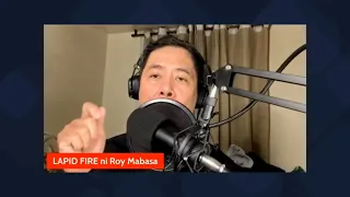 LAPID FIRE NI ROY MABASA (SECOND PART) FEB 1, 2023