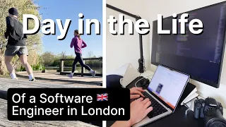 Day in the Life of a Software Engineer in London | Realistic WFH