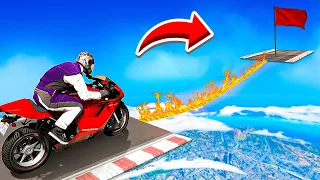 99% IMPOSIBIL cu MOTOCICLETA in GTA 5!