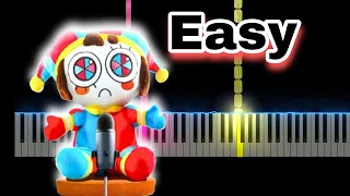 A Very Special Digital Circus Song (Easy Piano Tutorial)