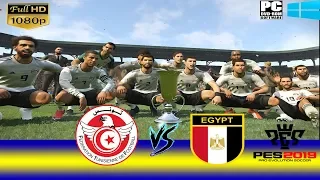 Pro Evolution Soccer 2019 AFRICAN CUP Final Tunisia VS Egypt