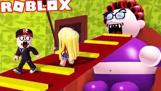 ROBLOX - UCIEKAMY Z DOMU ZŁEJ BABCI! (Roblox Obby) - Vito i Bella