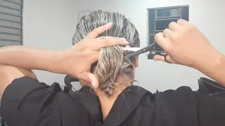 Cortei meu cabelo - Cansei dele grande.